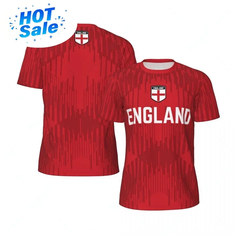 Badminton England - Kaus Sepak Bola Inggris Kaus Cetak