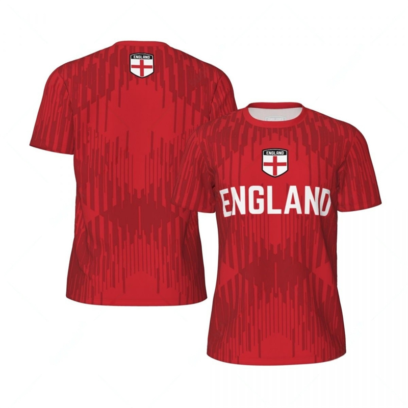 Badminton England - Kaus Sepak Bola Inggris Kaus Cetak
