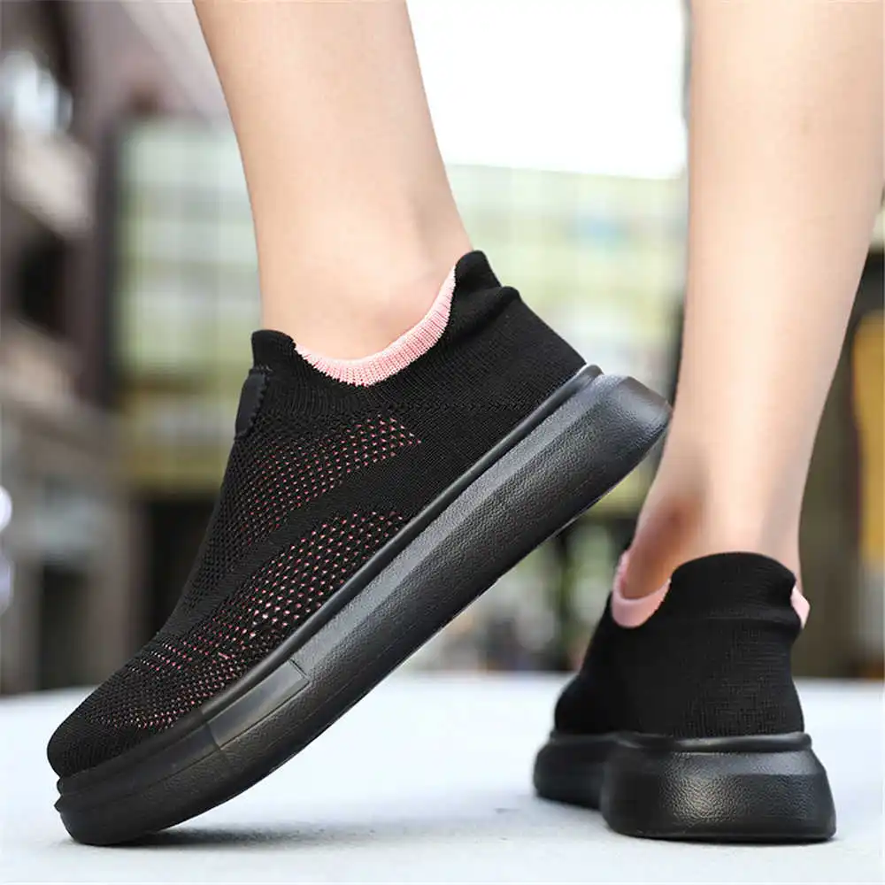 Badminton Vietnam - Stoking Platform sepatu cokelat untuk wanita