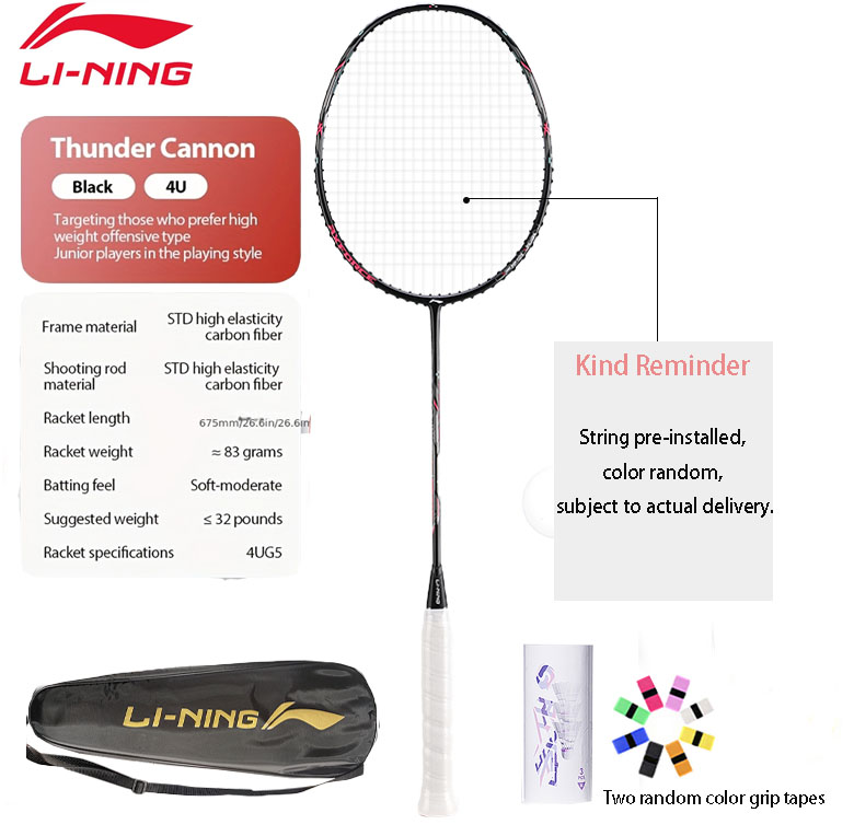 Li-Ning Thunder Mini Cannon Ra - Badminton Yonex String ulasan dan harga