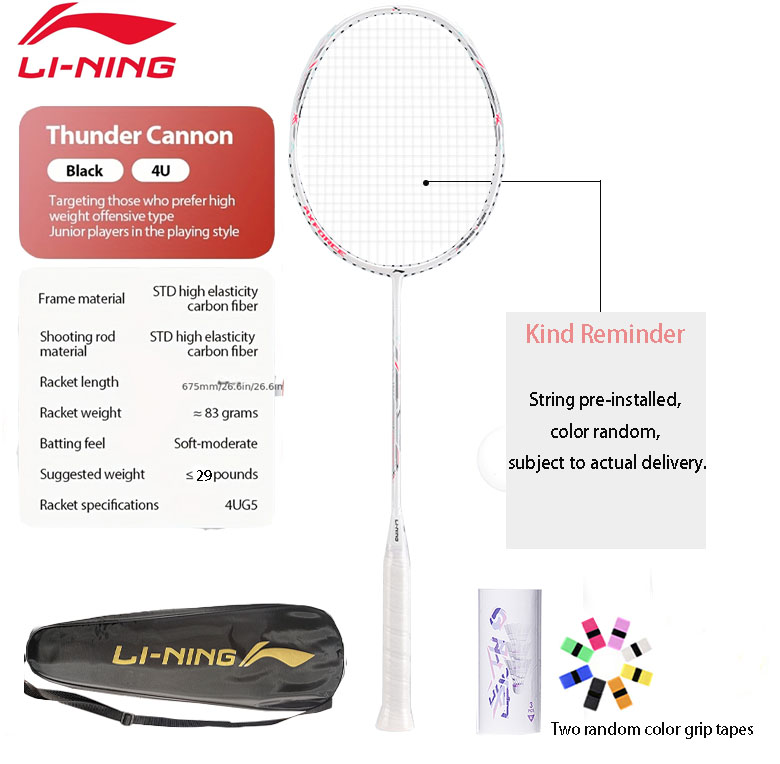 Li-Ning Thunder Mini Cannon Ra - Badminton Yonex String ulasan dan harga