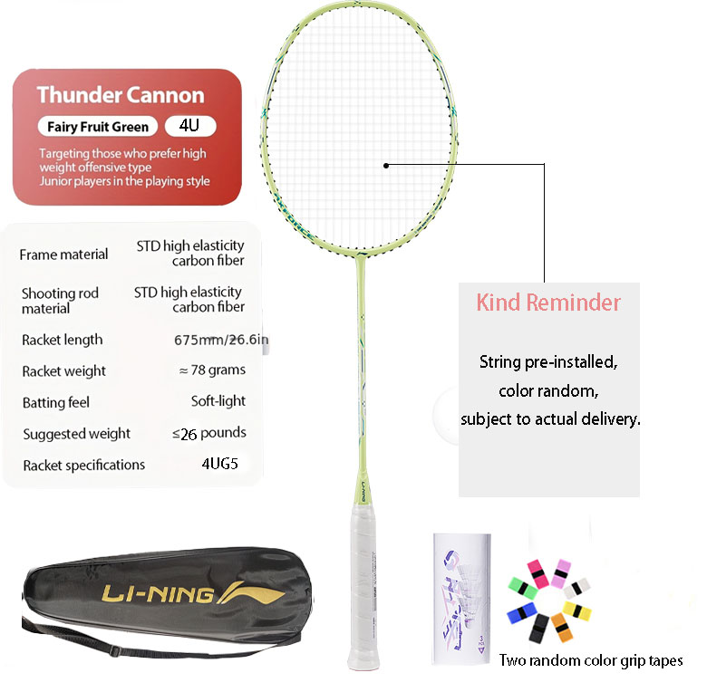 Li-Ning Thunder Mini Cannon Ra - Badminton Yonex String ulasan dan harga