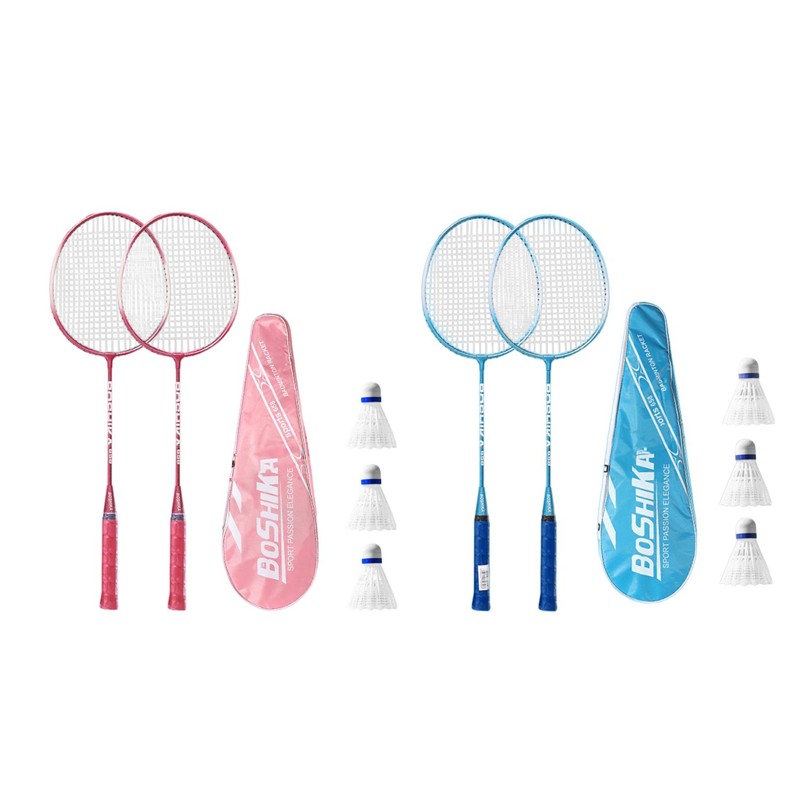 2x Set Raket Bulu Tangkis untu - Badminton Junior ulasan dan harga
