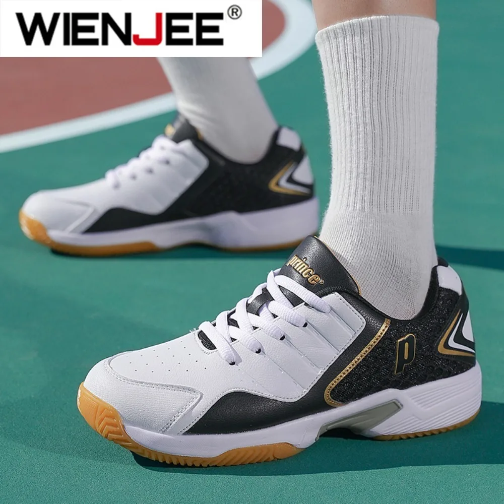 Sepatu Bulu Tangkis Kulit Pria - Badminton Shoes ulasan dan harga