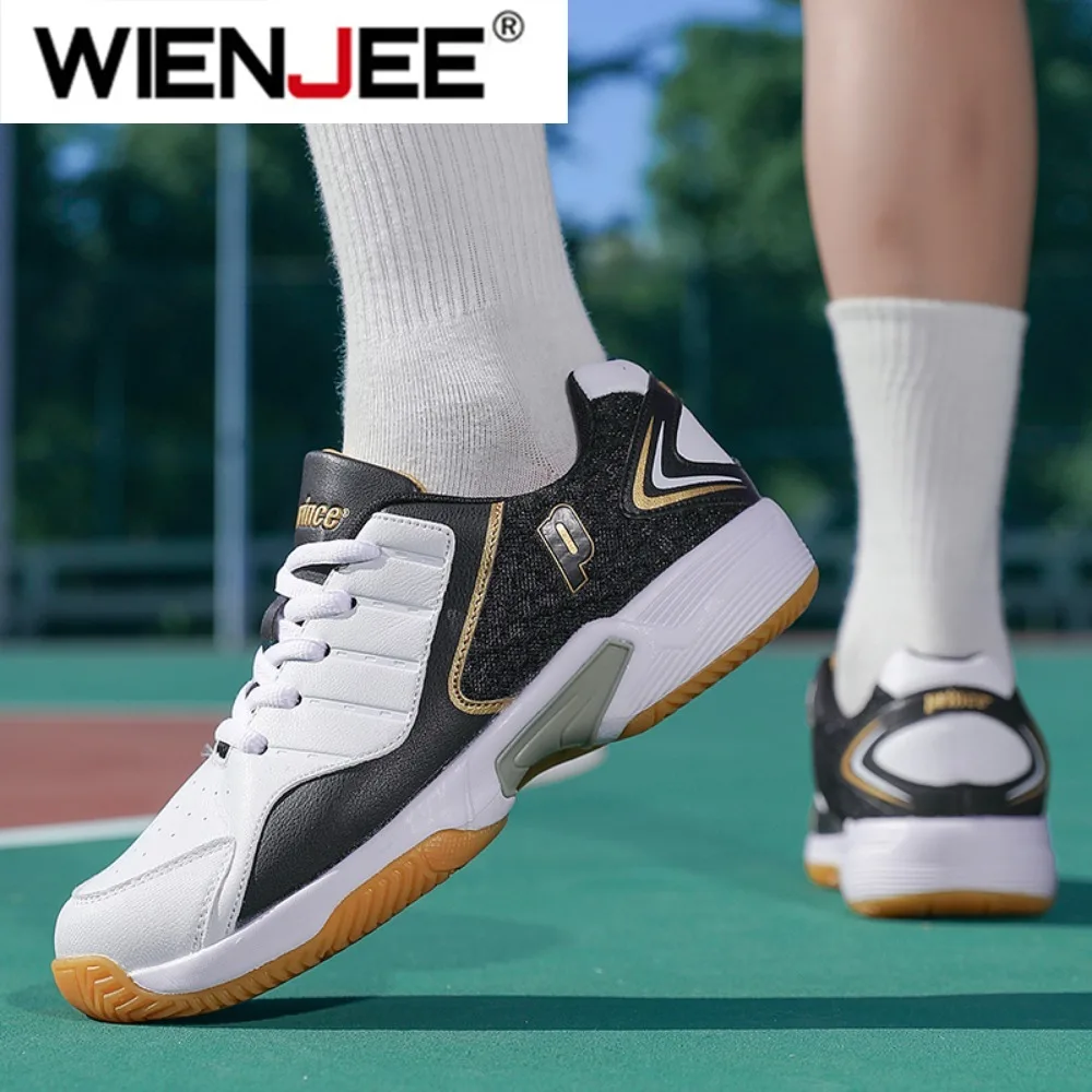 Sepatu Bulu Tangkis Kulit Pria - Badminton Shoes ulasan dan harga