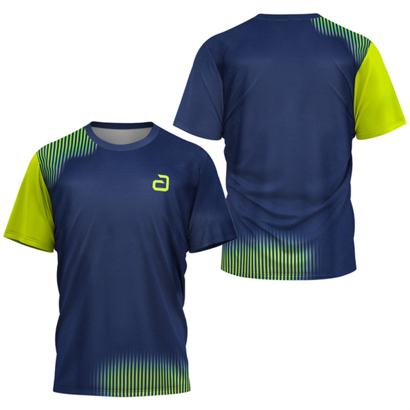 Kaos Tenis Meja Pria Pola Unde - Badminton Emoji ulasan dan harga