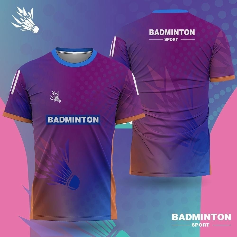 Pakaian Bulu Tangkis Pria Kaos - Badminton Wallpaper ulasan dan harga