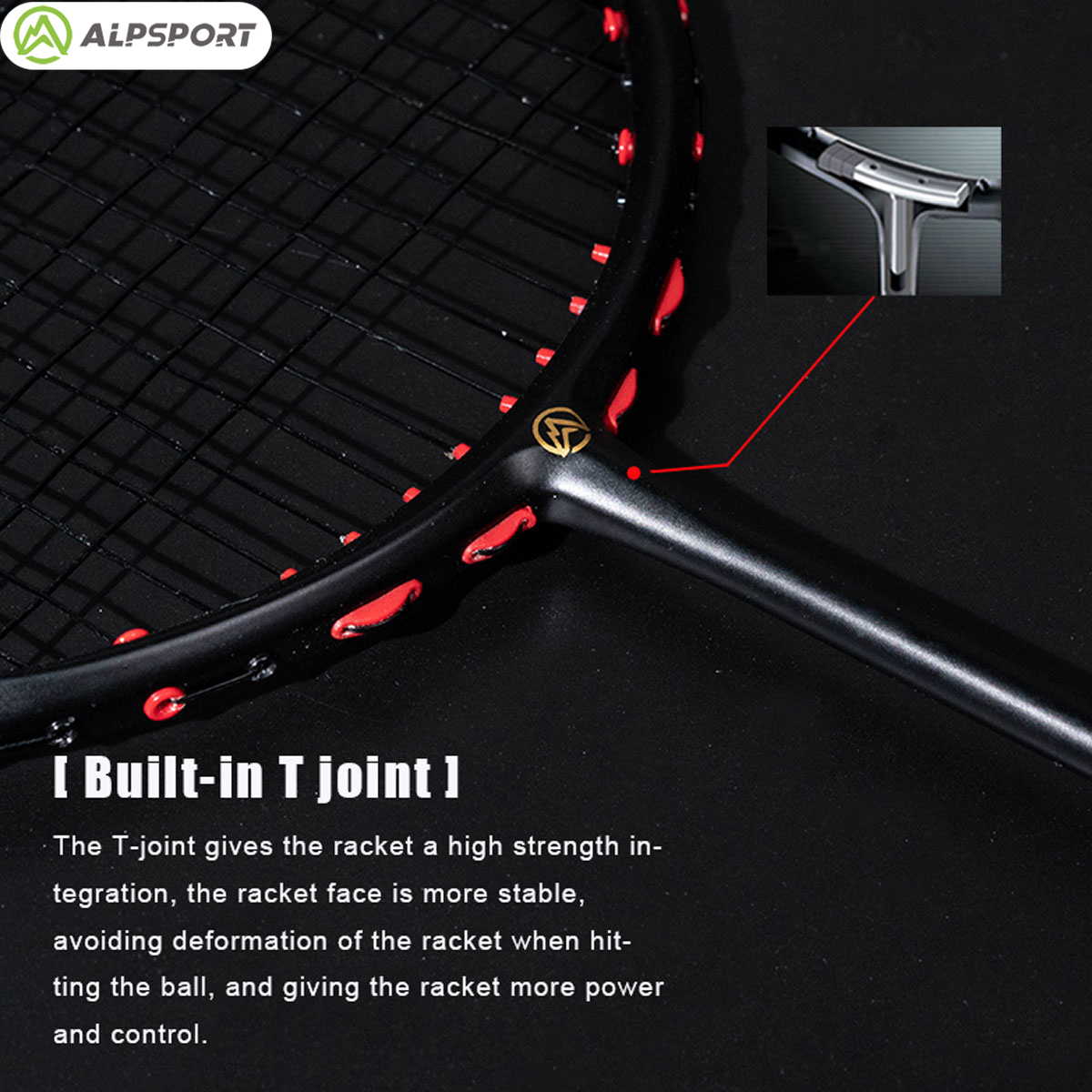 Alpsport MH-V5 5U 75g Bergelom - Badminton Yonex String ulasan dan harga