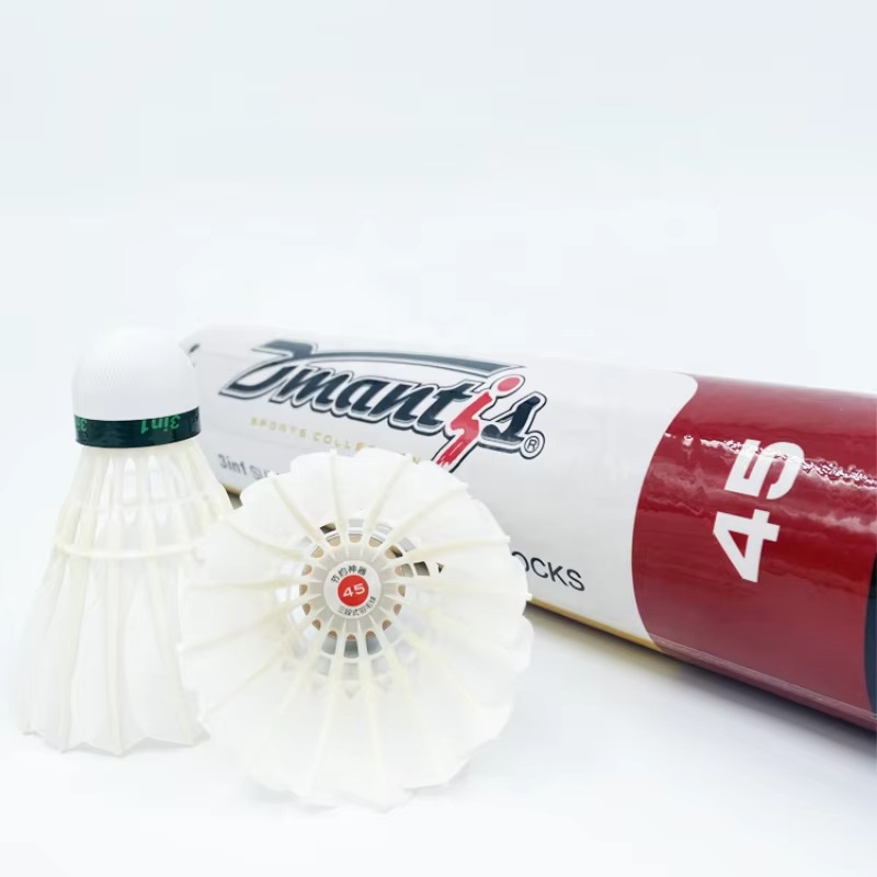 Shuttlecock Bulu Angsa Profesi - Badminton Vietnam ulasan dan harga
