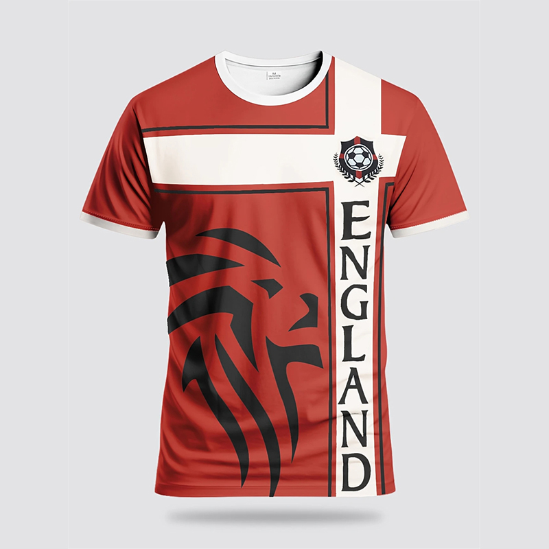 Kaos Sepak Bola Pria Motif Ben - Badminton England ulasan dan harga