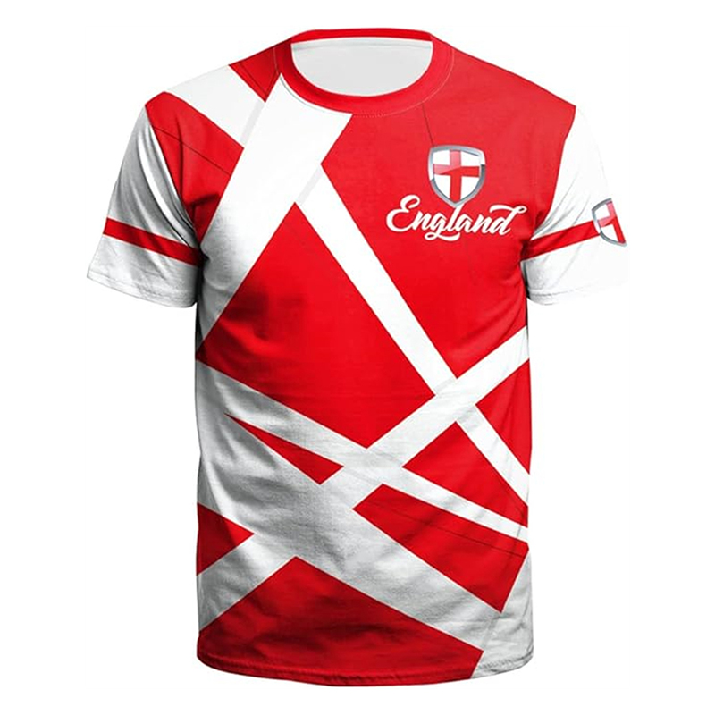 Kaos Sepak Bola Pria Motif Ben - Badminton England ulasan dan harga