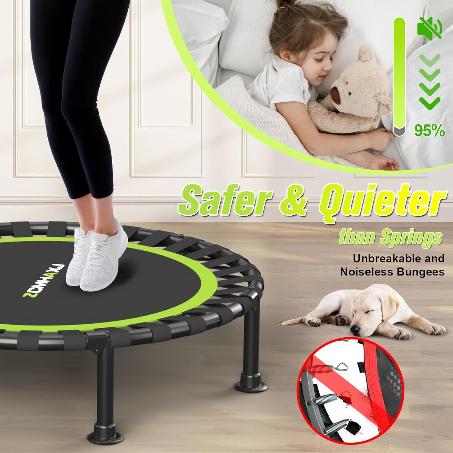 Trampolin Mini Lipat 40