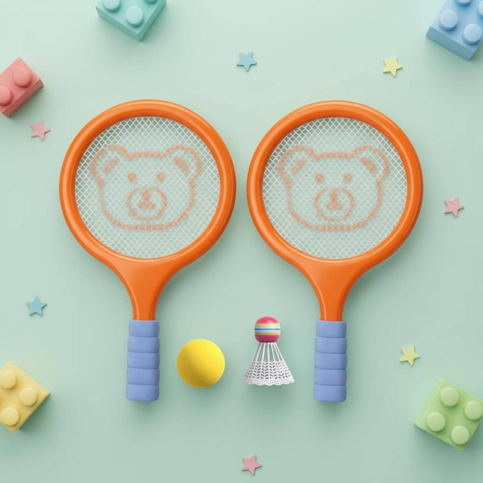 Set Raket Permainan Orang Tua  - Badminton Junior ulasan dan harga