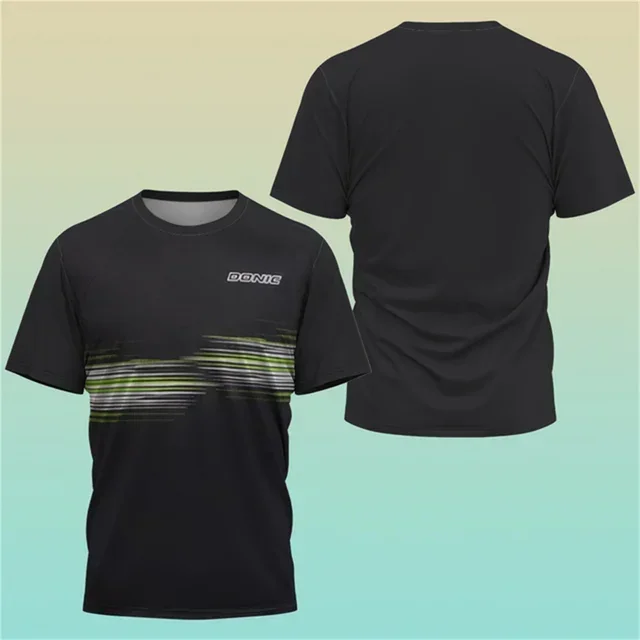 Kaos Tenis Meja 3D Printing Te - Badminton Wallpaper ulasan dan harga
