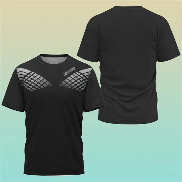 Kaos Tenis Meja 3D Printing Te - Badminton Wallpaper ulasan dan harga