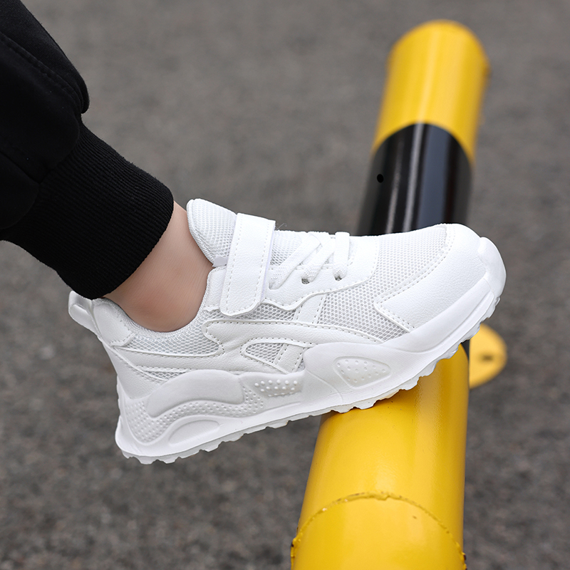 Sepatu Kasual Kulit Anak-anak  - Badminton Junior ulasan dan harga
